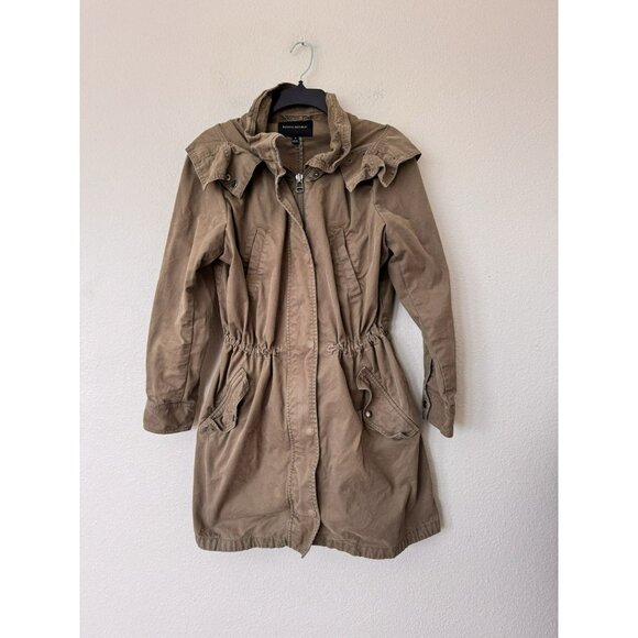 Banana Republic Jacket Womens Small Olive Green Utility Field Military Pockets - Picture 2 of 10